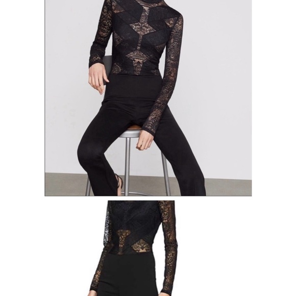 BCBGMAXAZRIA
Elshane Lace Trim Jumpsuit - Picture 4 of 10